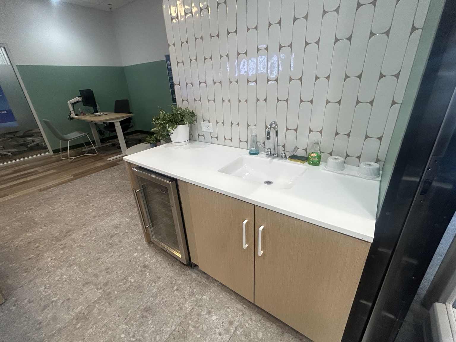 Breakroom detail